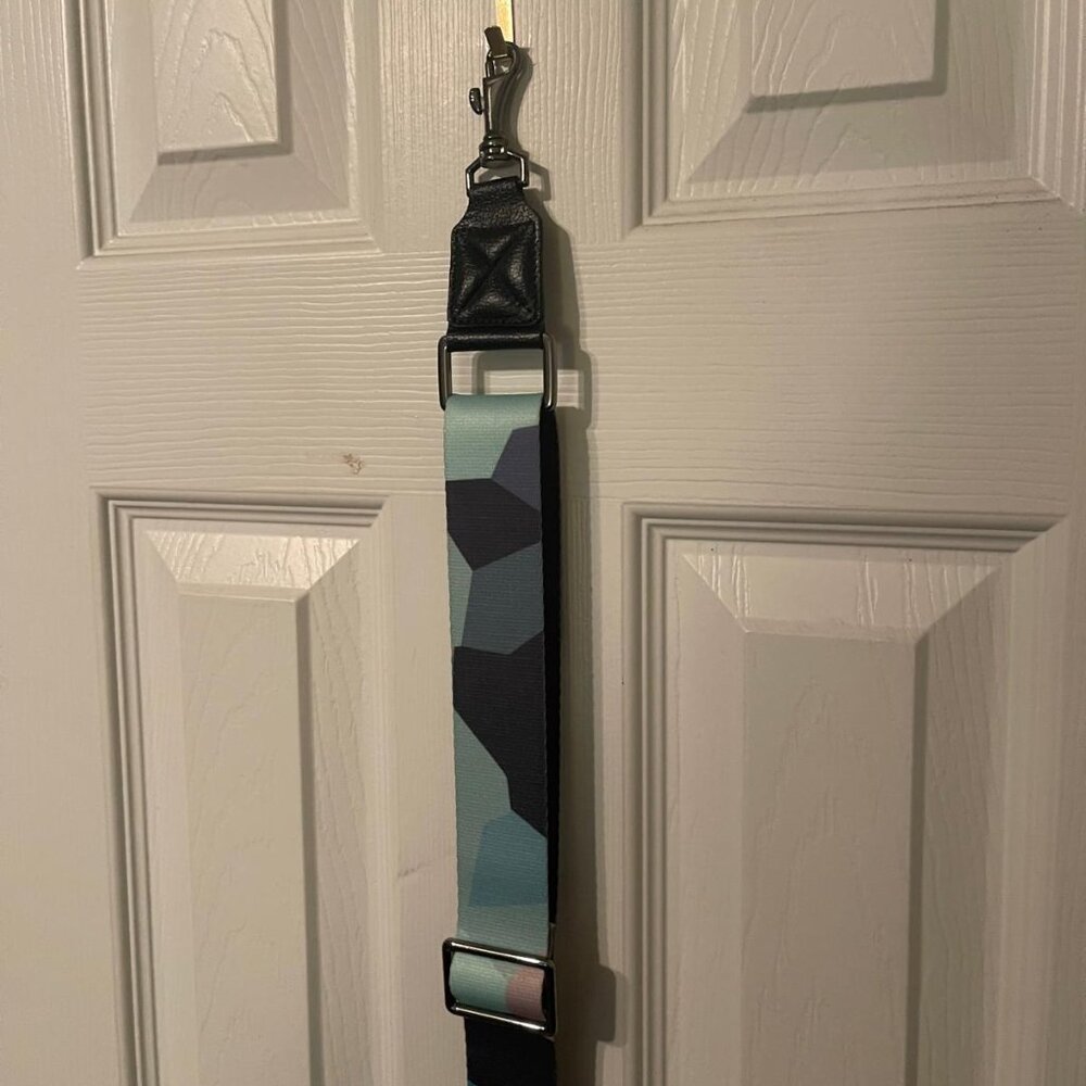 Min & Mon Detachable Nylon Crossbody Strap – Geodesic Blues